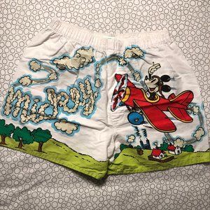 Vintage Mickey Mouse Boxer Shorts - Size M